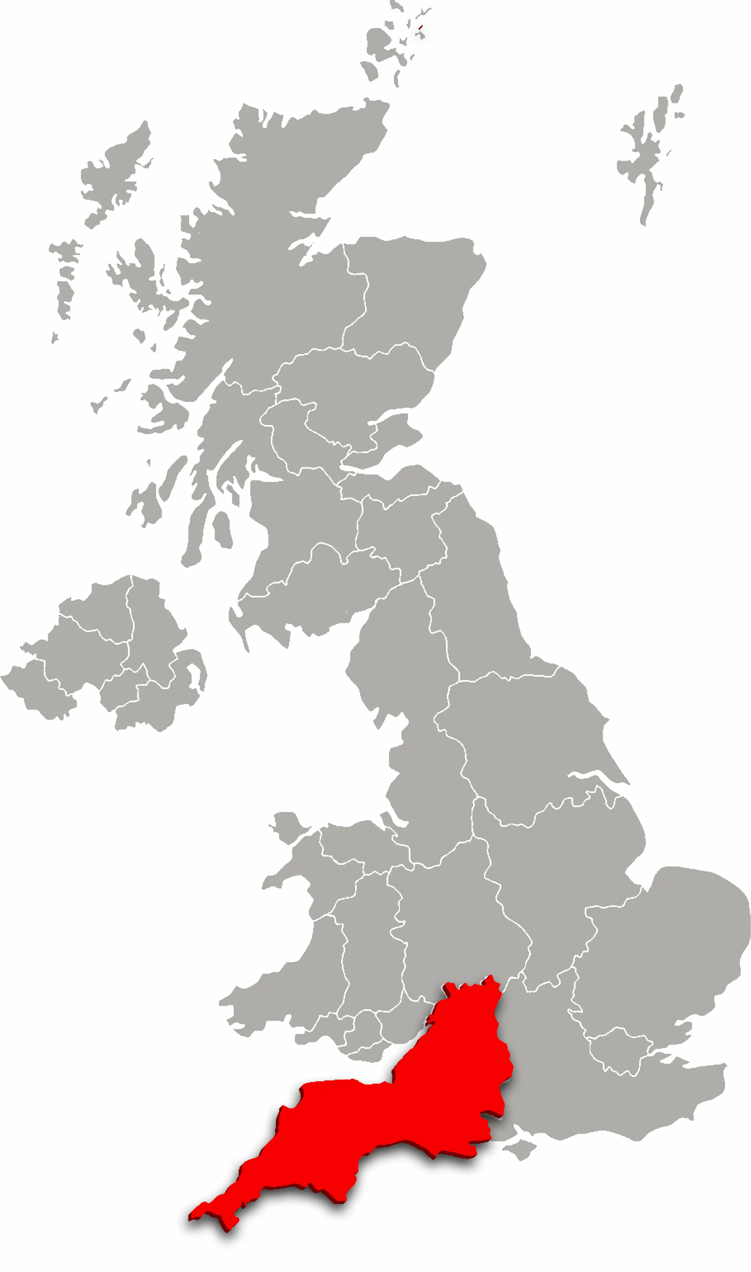 South West England coverage area